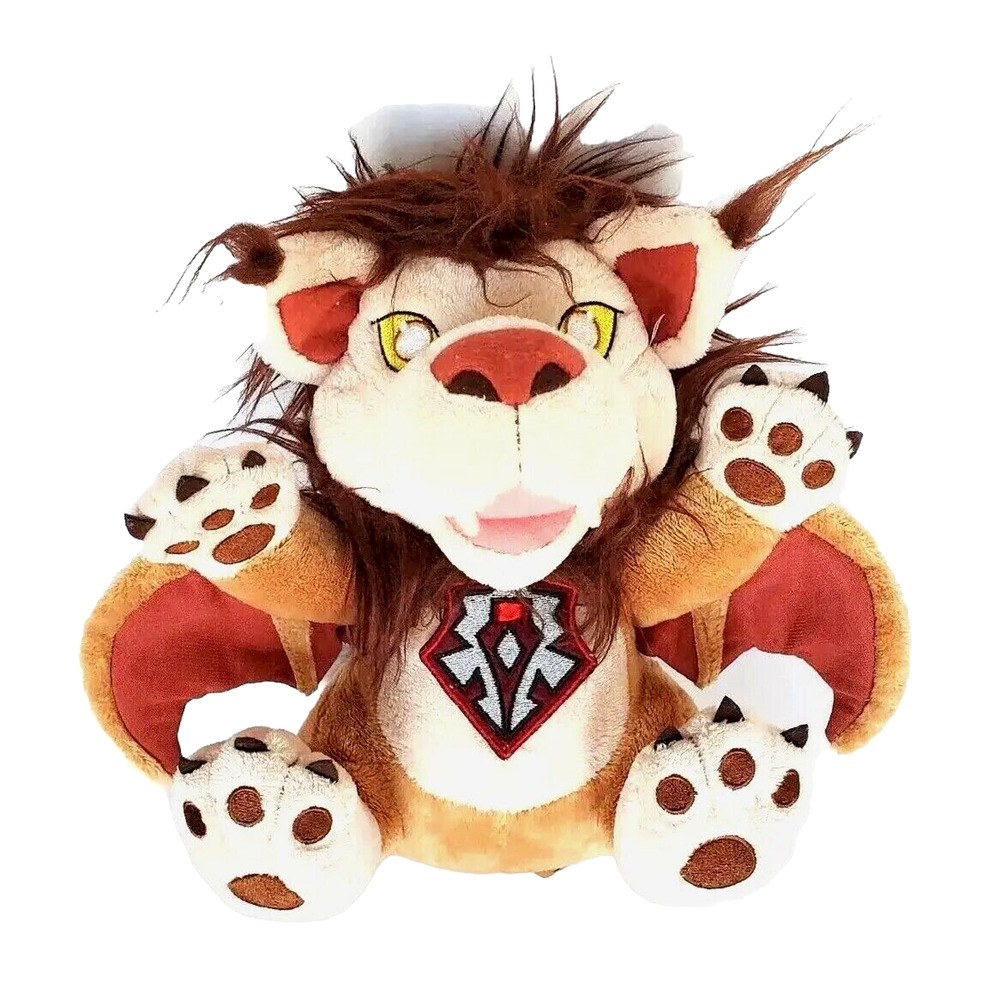 Blizzard World Of Warcraft WOW Wind Rider‎ Lion Cub 9" Plush Stuffed Animal Toy